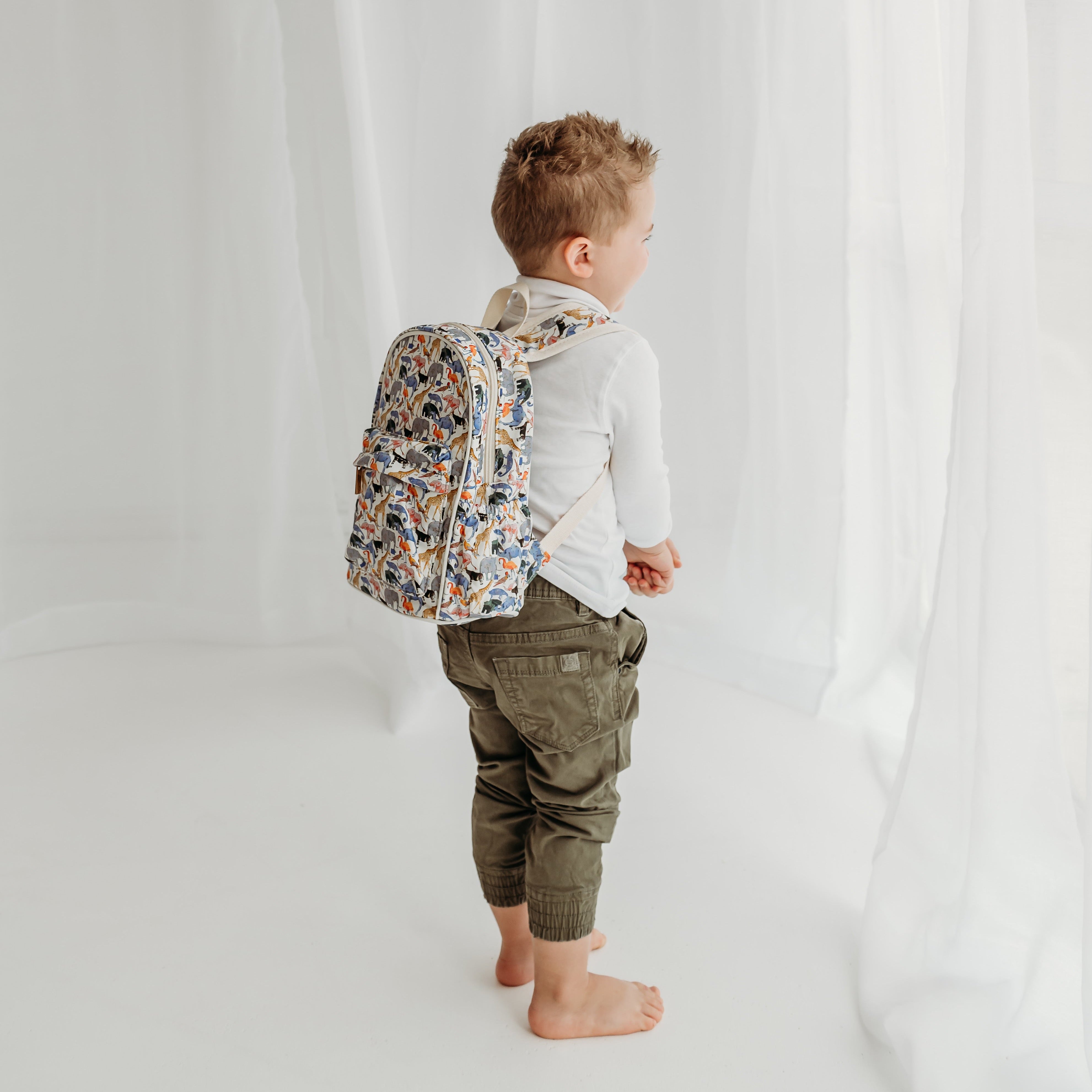 【eco】リバティ ハリージェームズジャングル☆リュック handmade eco】リバティ ハリージェームズジャングル☆リュック handmade