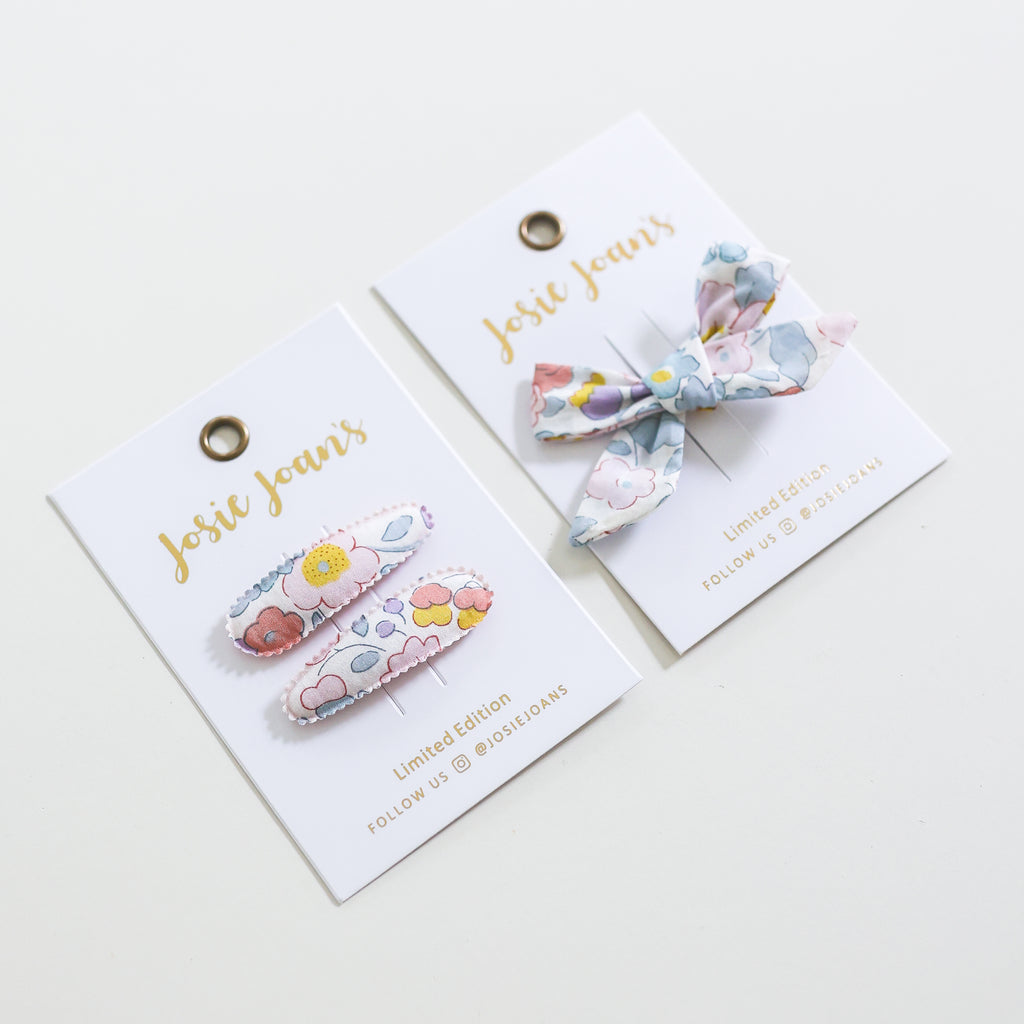 Joy Petite Bow Clip // Limited Edition