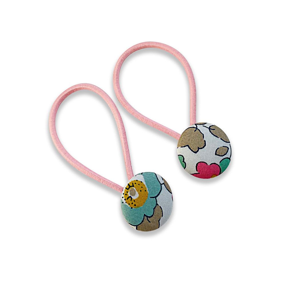 Poppy Button Ties // Josie Joan's